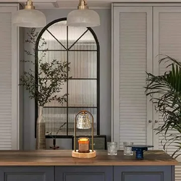 Elegant Candle Warmer Lamp for Safe Aromatherapy