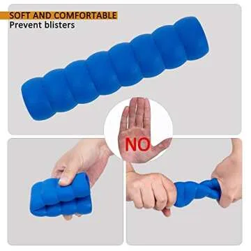 Clydlan Kayak-Paddle-Grips-2-Pack - No-Slip Oar-Grip for Take-Apart Paddles,Blister Prevention Kayaking Accessories(Diameter 30mm/1.18 inches)