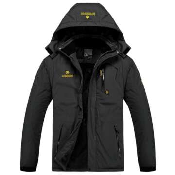 TREKEK Men's Winter Ski Jacket: Waterproof, Warm, & Durable Outdoor Gear