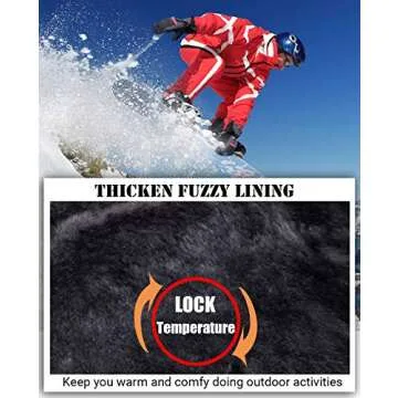 TREKEK Men's Waterproof Ski Jacket for Winter Adventures