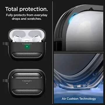 Spigen Rugged Armor Case for AirPods Pro 2nd Gen 2023