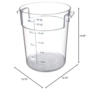 Carlisle Food Service 22 Quart Storage Container for Catering