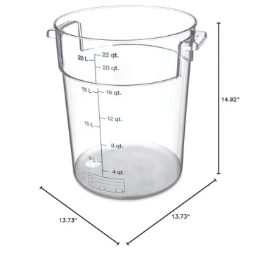 Carlisle Food Service 22 Quart Storage Container for Catering