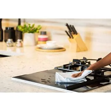 Lane Linen Kitchen Towels Set - Pack of 6 Cotton Dish Towels