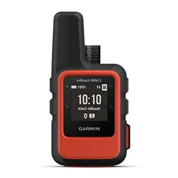 Garmin inReach Mini 2, Lightweight and Compact Satellite Communicator Bundle with Tether Accessory