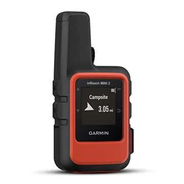 Garmin inReach Mini 2, Lightweight and Compact Satellite Communicator Bundle with Tether Accessory