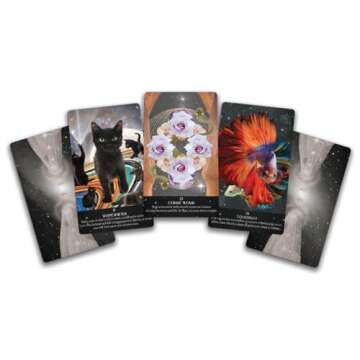 Starlight Frequencies Oracle: The knowledge you seek is seeking you (44 Full-Color Cards and 60-Page...