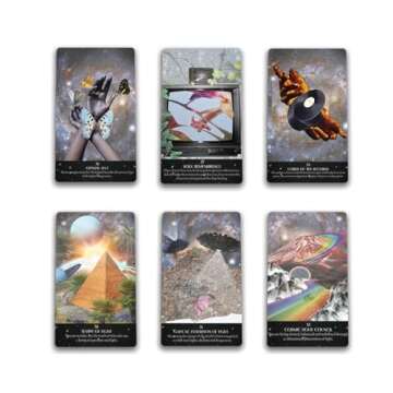 Starlight Frequencies Oracle: The knowledge you seek is seeking you (44 Full-Color Cards and 60-Page Guidebook)