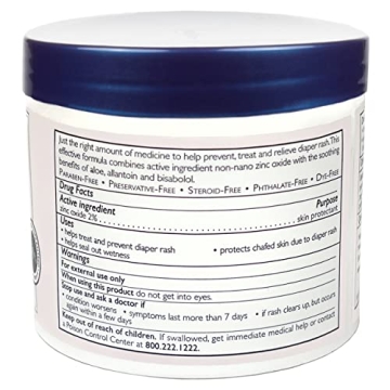 Top Diaper Rash Ointment for Babies with Zinc Oxide 10 Oz