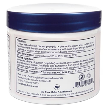 Top Diaper Rash Ointment for Babies with Zinc Oxide 10 Oz