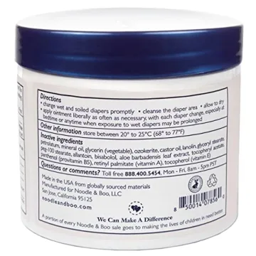 Top Diaper Rash Ointment for Babies with Zinc Oxide 10 Oz