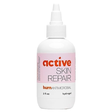 Active Skin Repair Hydrogel - Natural Burn Relief with Hypochlorous Acid, 3 oz
