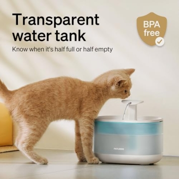 PETLIBRO Cat Water Fountain Ultra Quiet with Two Flow Modes