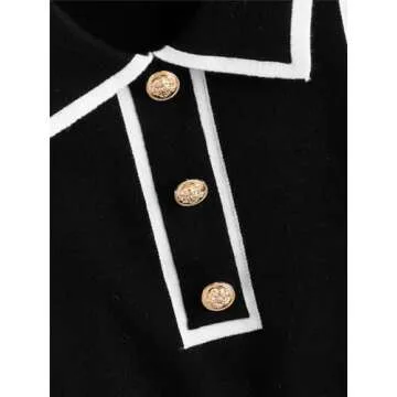 Women's Stylish Striped Collar Sweater Vest for All Occasions