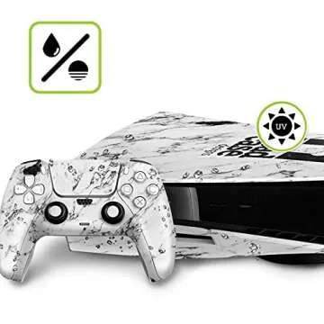 Head Case Designs Officially Licensed Jonas "JoJoesArt" Jödicke Dreamcatcher Wolf Art Mix Vinyl Faceplate Sticker Gaming Skin Decal Cover Compatible With Sony PlayStation 5 PS5 Disc Edition Console