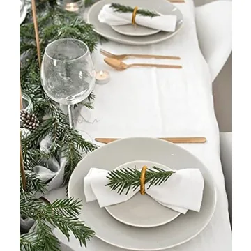 Handmade Bamboo Napkin Rings for Rustic Home Decor