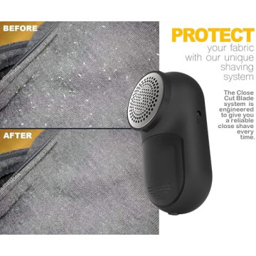 Rechargeable Fabric Shaver for Lint Removal Magictec