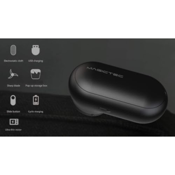 Rechargeable Fabric Shaver for Lint Removal Magictec