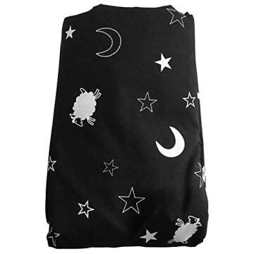 EZ Slumber Suction Cup Travel Blackout Curtains- Room Darkening Shades - (79" Long x 49" Wide) Portable and Easy to Install with Strong Suction Cups - Blocks Sunlight to Ensure a restful Sleep