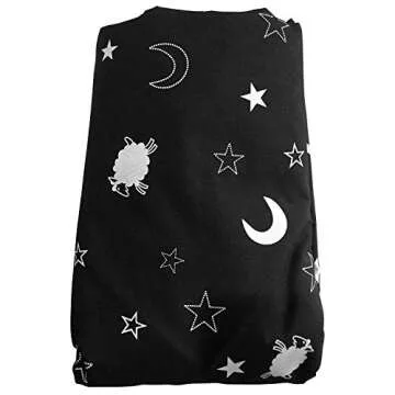 EZ Slumber Suction Cup Travel Blackout Curtains- Room Darkening Shades - (79" Long x 49" Wide) Portable and Easy to Install with Strong Suction Cups - Blocks Sunlight to Ensure a restful Sleep