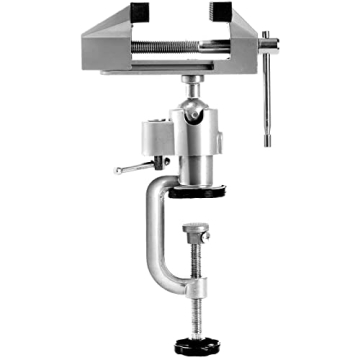 Fasmov Swivel Vise: 3" Table Vise For Crafting Tasks
