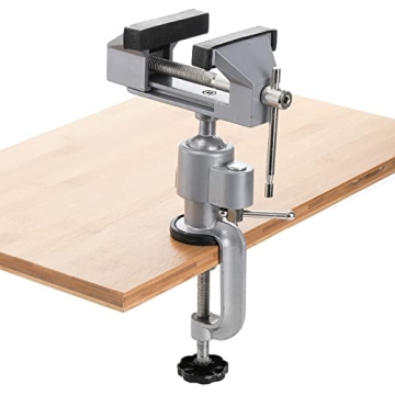 Fasmov Swivel Vise: 3" Table Vise For Crafting Tasks