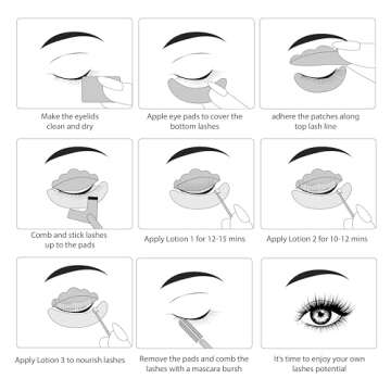 Luxe Lash Lift Kit - Pro Version for Beautiful Lashes