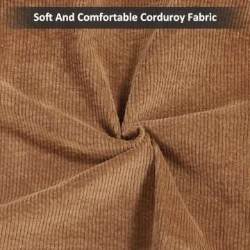 Etercycle Women Corduroy Tote Bag - Casual Big Capacity Handbag