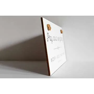 Farmhouse Style Bible Verse Wall Decor - Inspirational