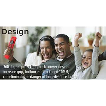 Silicone Remote case for 2023 Fire TV Stick 4K Max 2nd/Fir TV Omni Series/FireTV 4-Series Remote,Toshiba/Insignia FirTV Remote Cover with Lanyard(Midnight Blue)