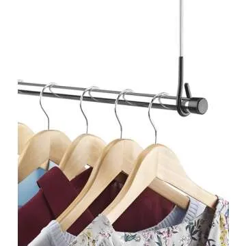 Whitmor Double Closet Rod - Space-Saving Organizer