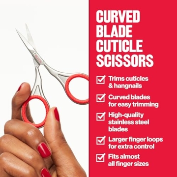 Revlon Cuticle Scissors for Precision Nail Care