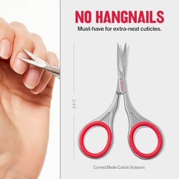 Revlon Cuticle Scissors for Precision Nail Care