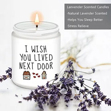 Lavender Scented Candles - Ideal Gifts for Friends