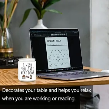 Lavender Scented Candles - Ideal Gifts for Friends