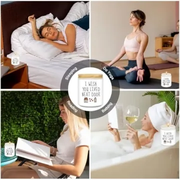 Lavender Scented Candles - Ideal Gifts for Friends