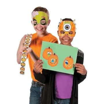 Make A Pumpkin Stickers Bulk Pack for Halloween Fun