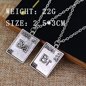 Breaking Bad Engraved Charm Pendants for Fans