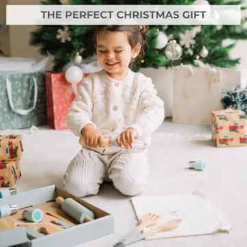 Wooden Cooking Set for Kids - Safe Tools for Little Chefs