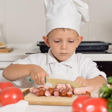 Wooden Cooking Set for Kids - Safe Tools for Little Chefs