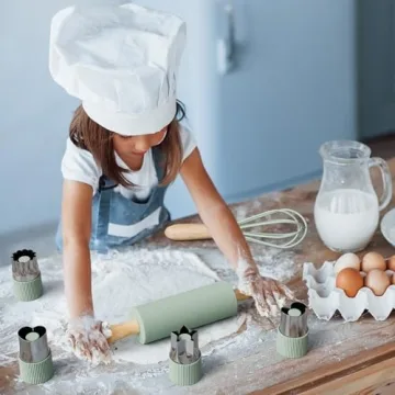 Wooden Cooking Set for Kids - Safe Tools for Little Chefs