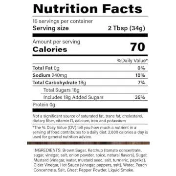 Hoosier Daddy BBQ Sauce Ghost Roast 16oz - Gluten Free