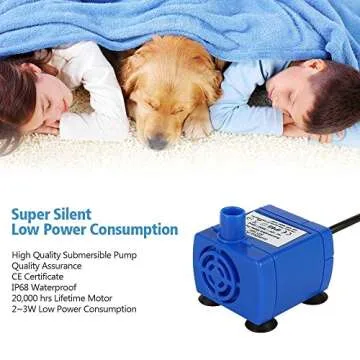 iPettie Tritone Ceramic Cat Water Fountain, Heavy-Duty Waterer for Pets, 2.1 Liters / 2.2 Quart Filtered Water Purifier with Replacement Filters and Foam, White