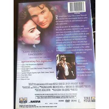 Mr. Jones - A Gripping Psychological Thriller DVD with Unforgettable Performances