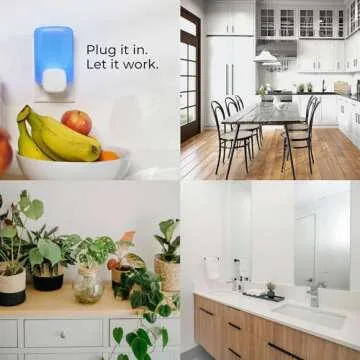 Wondercide - Flying Insect and Fly Trap - Indoor Bug Catcher for Fruit and House Flies, Gnats, Moths, and Mosquitoes - Starter Kit for Home and Kitchen - 1 Plug-in Light and 1 Cartridge