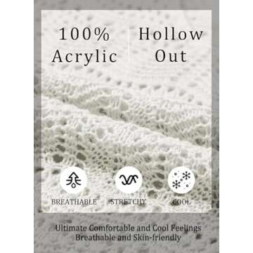 Chic SHEWIN Summer Crochet Sweater Vest for Women