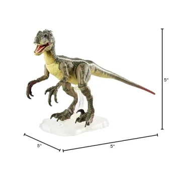Jurassic World Amber Collection Velociraptor Figure