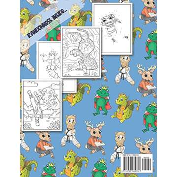 The Epic Randomness Coloring & Dot-To-Dot Activity Book Vol 1.: For Boys Ages 5-11