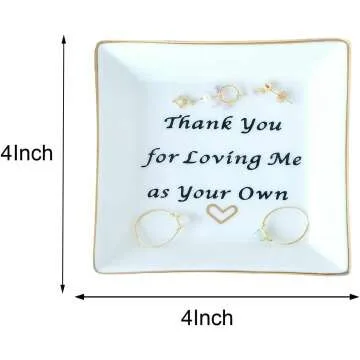 Mom Ring Dish Trinket Tray - Thank You Gift