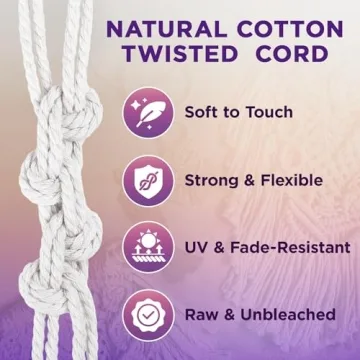 TECEUM 3mm Macrame Cord - All-Purpose Cotton Rope